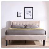 Classic Brands Mornington Upholstered Platform Bed