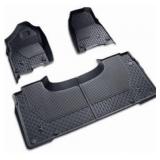 2019 Ram 1500 All-Weather Slush Mats, Black
