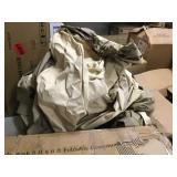 Round Tan Canvas Cover, Approx 9