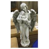 25" Outdoor Angel Statue with BROKEN wing