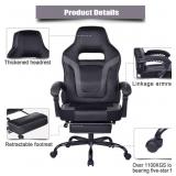 HEALGEN Racer style Game chair, RC906, Black