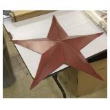 Metal 24" 5-pointed star