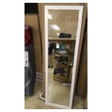 White Framed Mirror