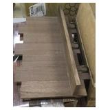 Lot of 2 Rustic Shelves