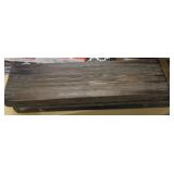 Set of 2 Rustic Reclaimed Pine Shelves 24x2x2"