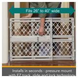 North States MyPet Paws 40" Portable Pet Gate