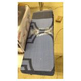 Blue-on-blue Outdoor Rug