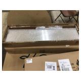 29.5" outdoor fire pit windscreen