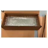 Fire pit glass windscreen