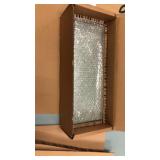 Fire pit glass windscreen