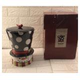 Ceramic Snowman Cookie Jar