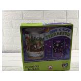 Grow and Glow Terrarium-Wheatgrass and Chia Seeds