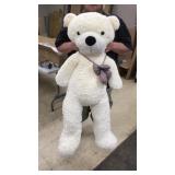 42" Long White Giant Stuffed Bear