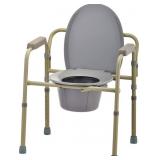 NOVA Folding Commode, Over Toilet and Bedside