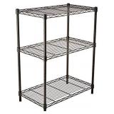 Black Wire Shelf   160 cm. x 35 cm. x 11 cm.
