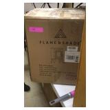 Flame and Shade Portable Electric Fireplace