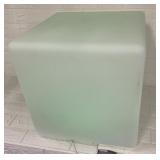 18" color changing cube light with remote control