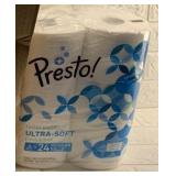 24 rolls Presto Ultra toilet paper