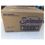 Case of Splenda packs 2000ct