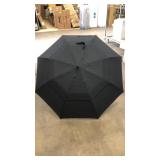black  golf umbrella