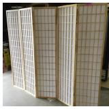 rice paper room divider 72x85