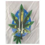 Marijuana Leaf Battery operated Clock