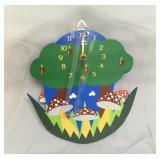 Mushroom Battery operated Clock