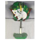 Lot of 5 various battery operated clocks