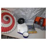 Box Lot - Swan Waterers, Tool Box Cover..