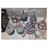 Lot of 7 - HVAC Motors