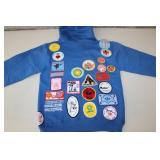 Girl Scout Patches Sweatshirt