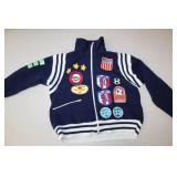 Vintage Sweatshirt w/ Swimming Patches