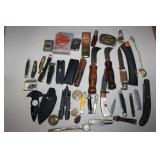 Knives, Gerber, Lighters...