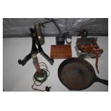 Oilers, Cast Iron Pan, Honda Cards