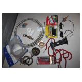 Mixed Lot - Fishing, Handcuffs, Garage Hooks