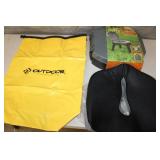 Portable Toilet, Waterproof Bag, Seat Cushion