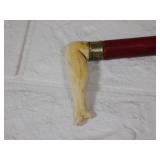 Carnival Cane with Bone Handle, Lady
