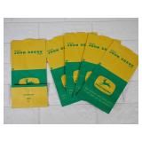 Lot of 5 New Old Stock, John Deer Parts Bag