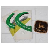 Farm Literature lot, 2 1961 John Deer Pocket