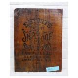 Advertising Box End, snag proof rubber