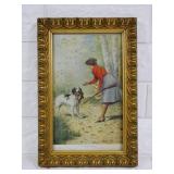 Framed Print of Dead Shot, 10x7"