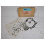 OMC Taboo Padlock, Chrome Plated, For Bicycles and