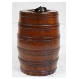Carved Wooden Barrel, 50th Birthday Present 1