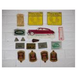 Flat of Various Hudson Advertising Ephemera