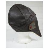 Early Leather Bicycle Helmet, Styrofoam Not