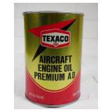 Texaco Aircraft Engine Oil 1 qt Can