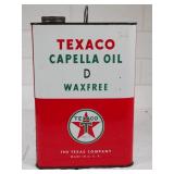 Texaco Capella Oil D Wax Free, 1-Gal Can