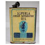 Superla Half Gallon Cream Separator Oil Can,