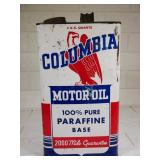 Columbia Motor Oil 5QT Can 2000-mile Guarantee