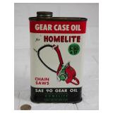 Homelite Chain Saw Gear Case Oil SAE90, 1 pint